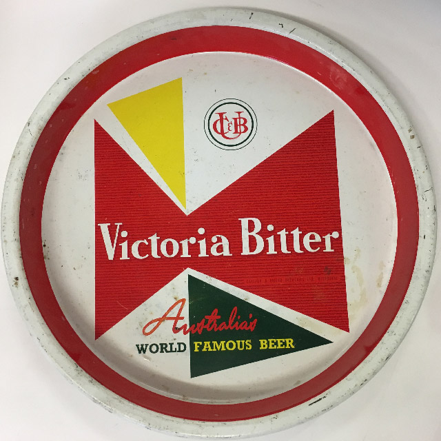 TRAY, Red White Victoria Bitter